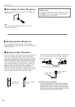 Preview for 28 page of Yamaha R-V1105 Owner'S Manual