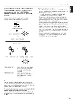 Preview for 39 page of Yamaha R-V1105 Owner'S Manual