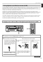 Preview for 47 page of Yamaha R-V1105 Owner'S Manual