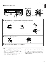 Preview for 51 page of Yamaha R-V1105 Owner'S Manual