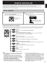 Preview for 65 page of Yamaha R-V1105 Owner'S Manual