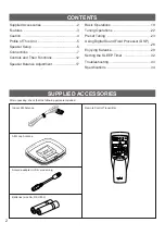 Preview for 2 page of Yamaha R-V302K Owner'S Manual