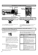 Preview for 30 page of Yamaha R-V302K Owner'S Manual