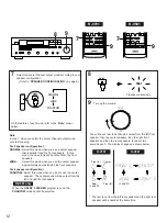 Предварительный просмотр 12 страницы Yamaha R-V501 Owner'S Manual