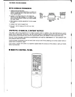 Предварительный просмотр 2 страницы Yamaha R-V501 Service Manual