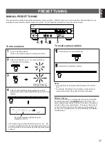 Preview for 29 page of Yamaha R-V502 Owner'S Manual