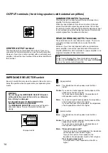 Preview for 14 page of Yamaha R-V503 Owner'S Manual