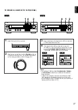 Preview for 27 page of Yamaha R-V503 Owner'S Manual