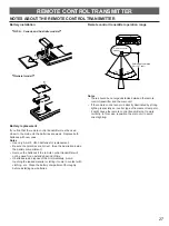 Preview for 27 page of Yamaha R-V901 Owner'S Manual