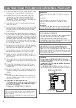 Preview for 4 page of Yamaha R-V902 Owner'S Manual