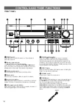 Preview for 14 page of Yamaha R-V902 Owner'S Manual