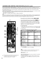 Preview for 34 page of Yamaha R-V902 Owner'S Manual