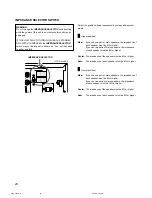 Preview for 20 page of Yamaha R-V905 Owner'S Manual