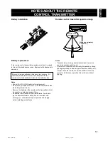 Preview for 51 page of Yamaha R-V905 Owner'S Manual