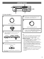 Preview for 13 page of Yamaha R-V98 Owner'S Manual