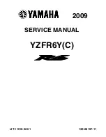 Preview for 1 page of Yamaha R6 2009 Service Manual