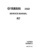 Yamaha R7 2022 Service Manual preview