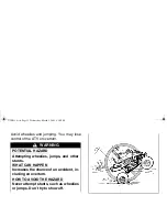 Предварительный просмотр 83 страницы Yamaha Raptor 660 Owner'S Manual