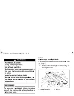 Предварительный просмотр 156 страницы Yamaha Raptor 660 Owner'S Manual