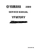 Yamaha Raptor 700R 2009 Service Manual preview