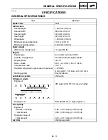 Preview for 23 page of Yamaha RAPTOR YFM50S Service Manual