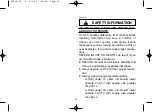 Preview for 40 page of Yamaha RAPTOR YFM80R Owner'S Manual