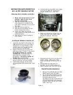 Preview for 1 page of Yamaha Raptor Instruction Supplement