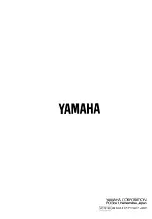 Preview for 11 page of Yamaha RCX1 Operating Manual