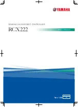 Yamaha RCX222 User Manual preview