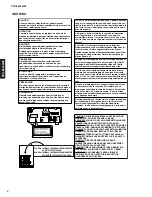 Preview for 4 page of Yamaha RDX-E600MK2 Service Manual