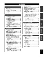 Preview for 3 page of Yamaha RDX-E700 Owner'S Manual