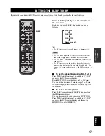 Preview for 19 page of Yamaha RDX-E700 Owner'S Manual