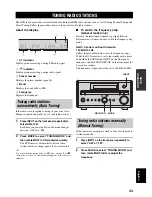 Preview for 35 page of Yamaha RDX-E700 Owner'S Manual