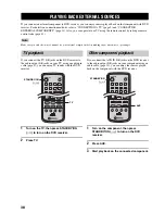 Preview for 40 page of Yamaha RDX-E700 Owner'S Manual