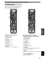 Preview for 45 page of Yamaha RDX-E700 Owner'S Manual