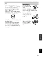 Preview for 51 page of Yamaha RDX-E700 Owner'S Manual