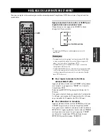 Preview for 72 page of Yamaha RDX-E700 Owner'S Manual