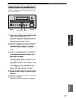 Preview for 92 page of Yamaha RDX-E700 Owner'S Manual