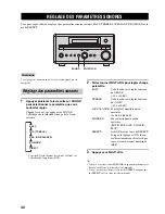 Preview for 95 page of Yamaha RDX-E700 Owner'S Manual