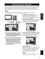 Preview for 117 page of Yamaha RDX-E700 Owner'S Manual