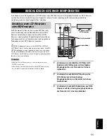 Preview for 119 page of Yamaha RDX-E700 Owner'S Manual