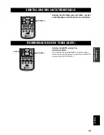 Preview for 123 page of Yamaha RDX-E700 Owner'S Manual