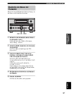 Preview for 145 page of Yamaha RDX-E700 Owner'S Manual