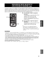 Preview for 192 page of Yamaha RDX-E700 Owner'S Manual