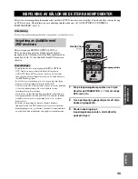 Preview for 200 page of Yamaha RDX-E700 Owner'S Manual