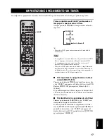 Preview for 231 page of Yamaha RDX-E700 Owner'S Manual