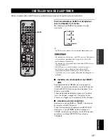 Preview for 337 page of Yamaha RDX-E700 Owner'S Manual