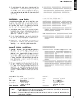 Preview for 3 page of Yamaha RDX-E700 Service Manual