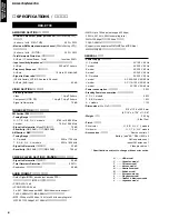 Preview for 8 page of Yamaha RDX-E700 Service Manual