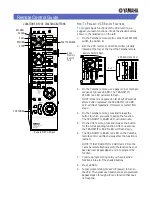Preview for 3 page of Yamaha Remote Control User Manual